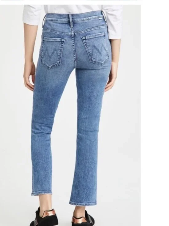 MOTHER The Pixie Insider Ankle Jeans in Group Bathing Size 24 - Picture 2 of 16
